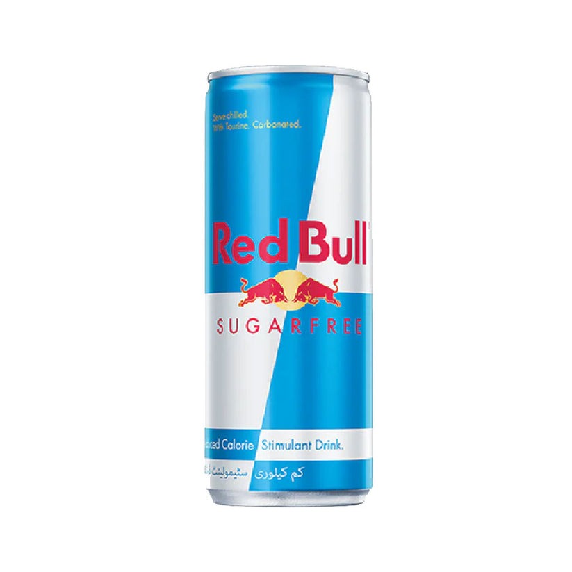 D 4 Red Bull Energy Drink with Taurine Sugar Free (ریڈ بل انرجی ڈرنک ٹاورین کے ساتھ شوگر فری)- - Image 1