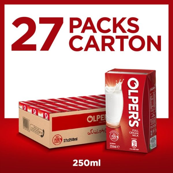 Olpers Full Cream Milk Carton (اولپرز فل کریم ملک )-250 ML