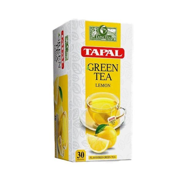 Tapal Green Tea Bags Lemon 30 Bags (ٹپال گرین ٹی بیگز لیموں 30 بیگز)-45 GM
