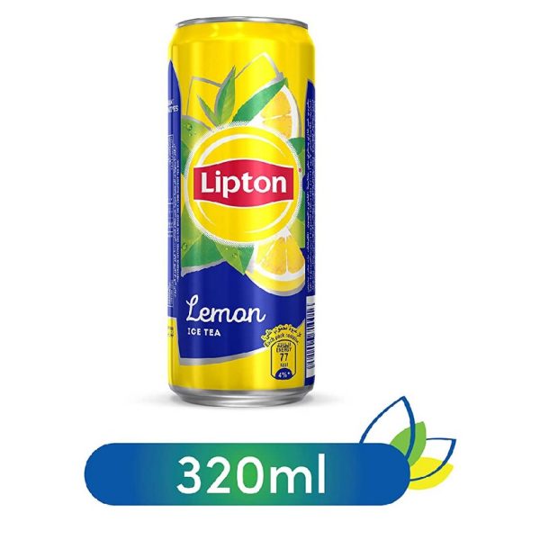 Lipton Lemon Ice Tea Tin (لیپٹن لیمن آئس ٹی ٹن)-320 ML