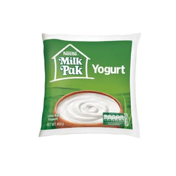 Nestle Milk Pak Low Fat Yogurt (نیسلے ملک پیک لو فیٹ دہی)-450 GM