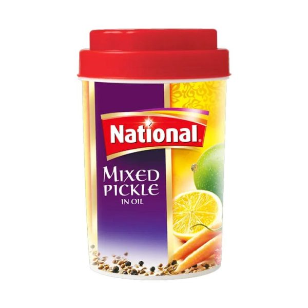 National Pickle Mix Jar (نیشنل مکس اچار جار)-900gram