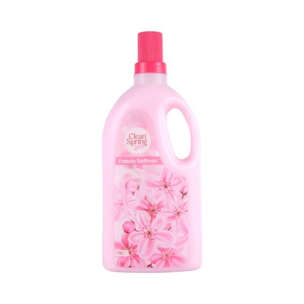 Clean Spring Fabric Softner Pink (کلین اسپرنگ فیبرک سوفٹنر پنک)-1.5 Ltr