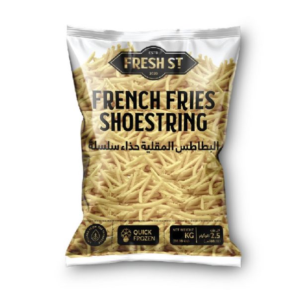 Fresh ST French Fries Shoestring (فریش ایس ٹی فرنچ فرائز شو اسٹرنگ)-1kg