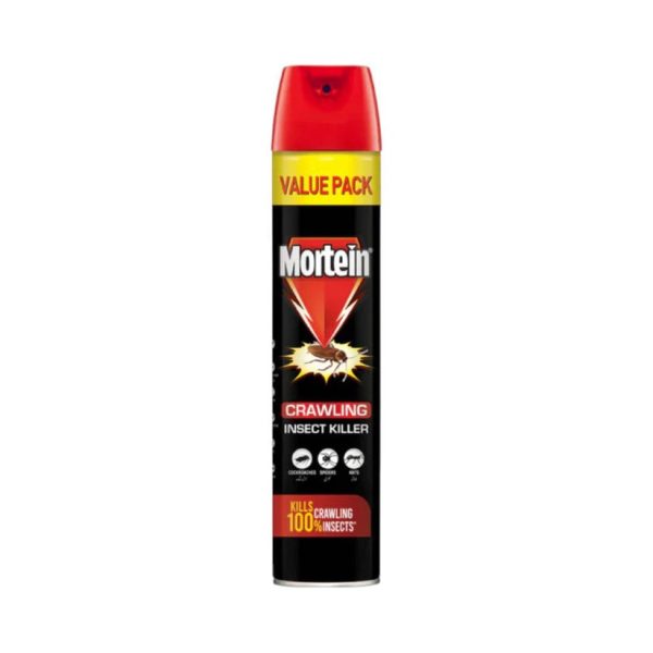 Mortein Insect Killer Crawling Black Spray (مورٹین انسیکٹ کلر کرالنگ بلیک اسپرے)-550 ML