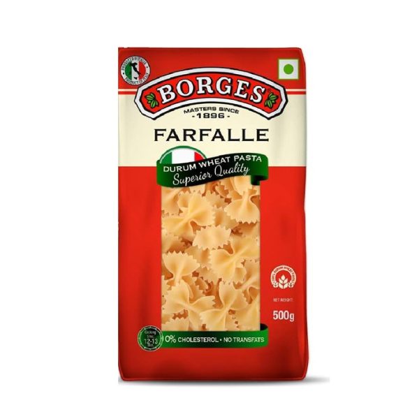 Borges Pasta Farfalle (بورجز پاسٹا فارفالی)-500 Gram