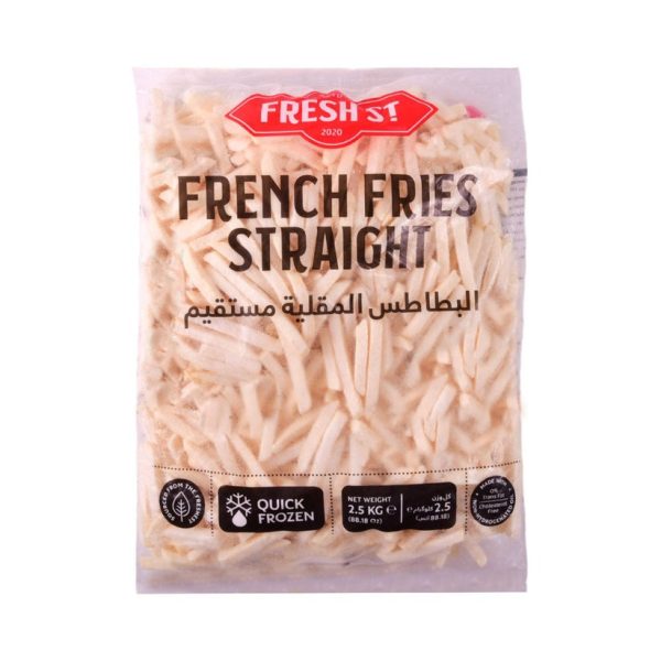 Fresh ST French Fries Straight (فریش ایس ٹی فرنچ فرائز اسٹریٹ)-2.5 Kg