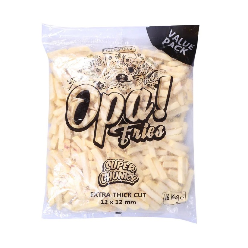 f 5 OPA Fries Super Chunky (اوپا فرائز سپر چنکی)-1.8kg - Image 1