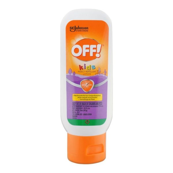 OFF Insect Repellent Lotion for Kids (آف انسیکٹ ریپلینٹ لوشن برائے بچوں کے لیے)-50 ML