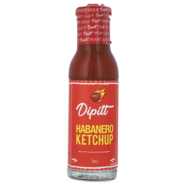 Dipitt Habanero Ketchup (ڈیپِٹ ہیبانیرو کیچپ)-310 gram