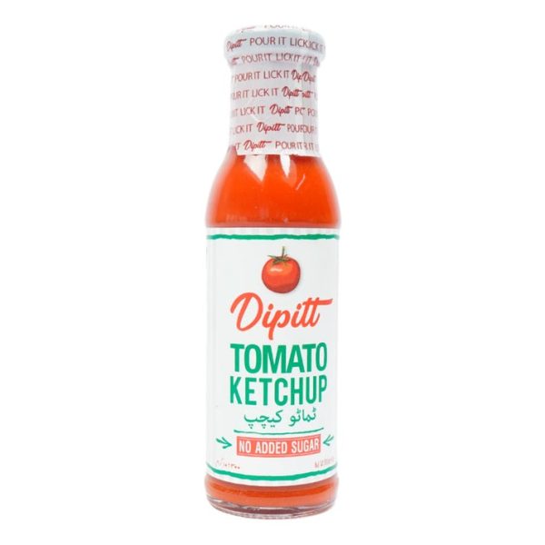 Dipitt Tomato Ketchup No Added Sugar (ڈیپٹ ٹماٹو کیچپ بغیر اضافی چینی کے)-300Gram