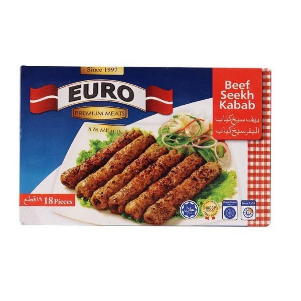 Euro Beef Seekh Kabab (Economy) (یورو بیف سیخ کباب (اکانومی))510 Gram