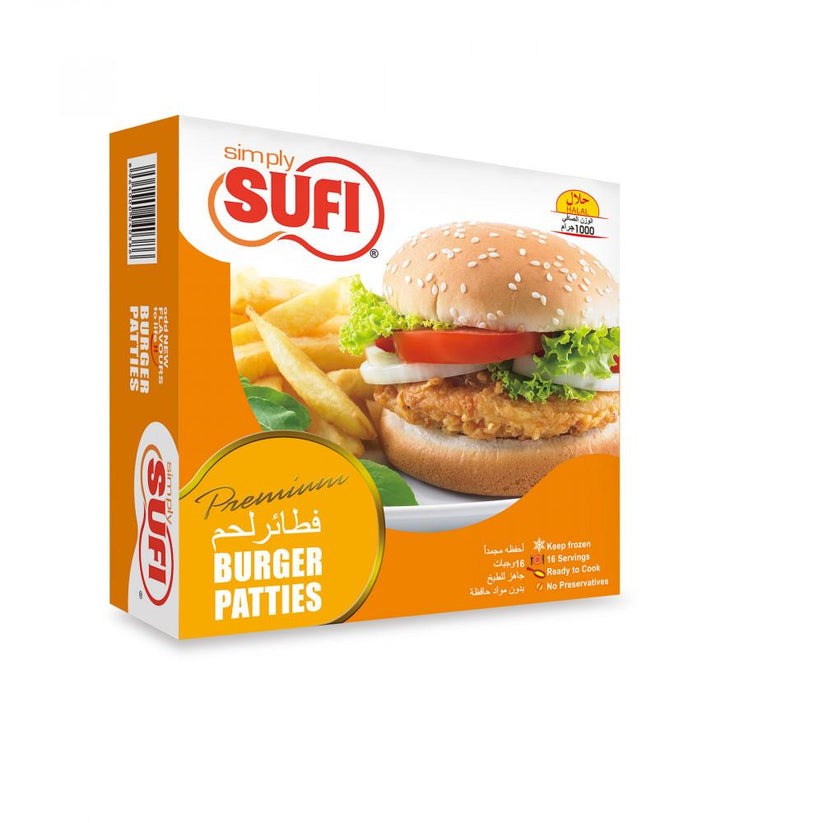 k 2 Sufi Burger Patties Large (صوفی برگر پیٹیز بڑے)-1 kg - Image 1