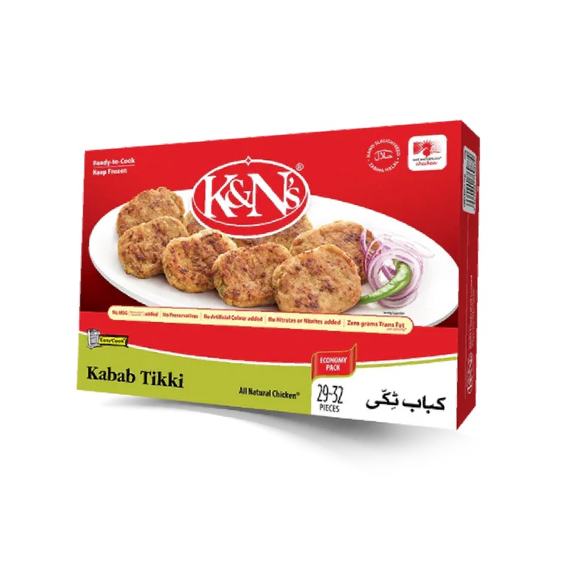 ka 1 K&N Kabab Tikki (کے اینڈ این کباب ٹکی)-i 648 Gram - Image 1