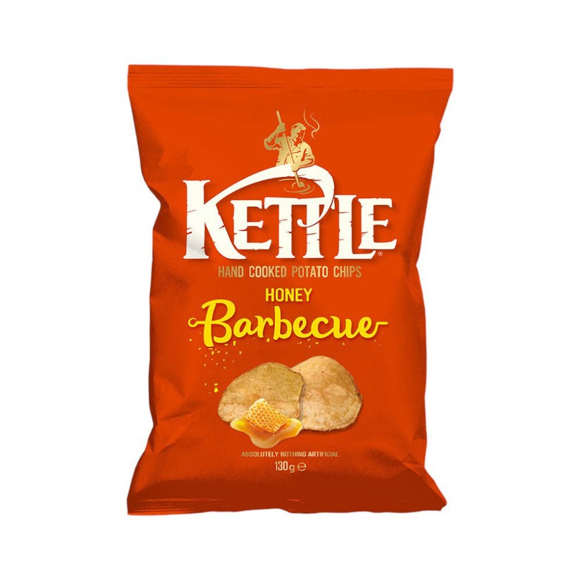 la15 Kettle Chips Honey Barbecue (کیٹل چپس شہد باربی کیو)-130 gm - Image 1