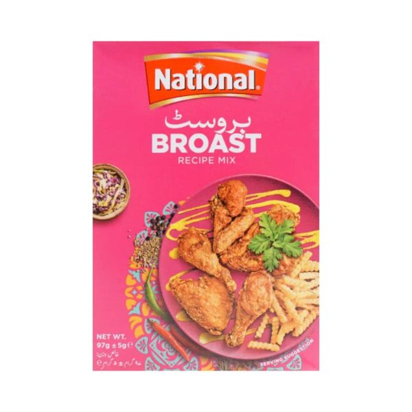 National Masala Broast Mix (نیشنل مصالحہ بروست مکس)-97gm