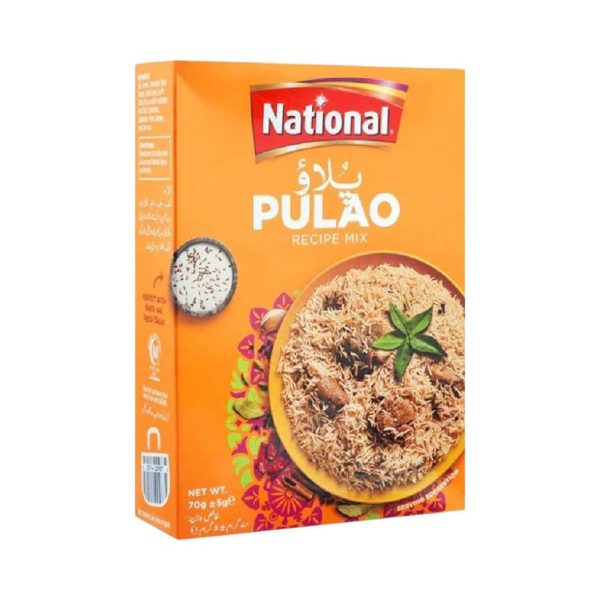 National Masala Pulao Mix (نیشنل مصالحہ پلاؤ مکس)-70 G