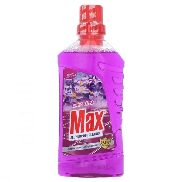 Max Cleaner All Purpose Lavender Fresh (میکس آل پرپز کلینر لیونڈر فریش)-500 ML