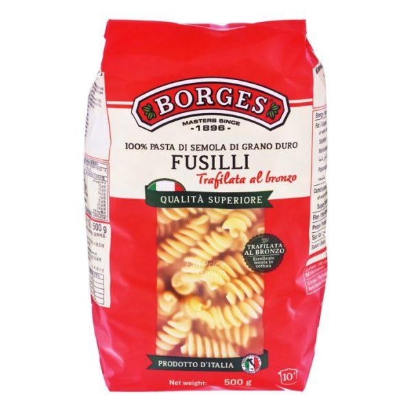 Borges Pasta Fusilli (بورجِس پاستا فوسیلی)-500 Gram