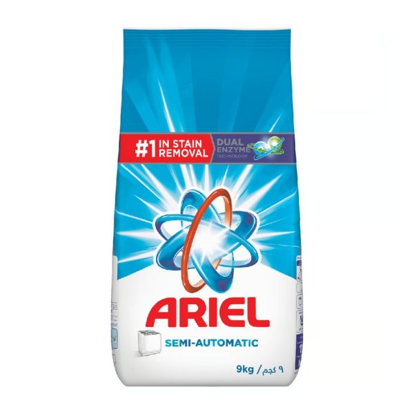 Ariel Washing Powder Original Top Load Concentrated (ایریل واشنگ پاؤڈر اوریجنل ٹاپ لوڈ کنسنٹریٹڈ)-9 kilo