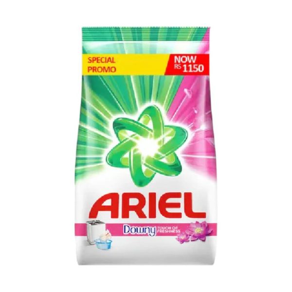 Ariel Washing Powder Downy Pouch (ایریل واشنگ پاؤڈر ڈاؤنی پاؤچ)-2 kilo