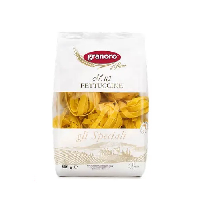 s 5 Granoro Pasta Fettuccine (گرانورو پاسٹا فیٹچچینی)-No. 82, 500 Gram - Image 1