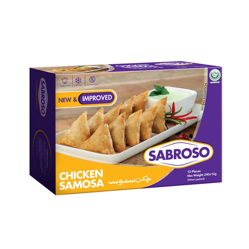 s 5 Sabroso Chicken Samosa (سبروسو چکن سموسہ)-240 Gram - Image 1