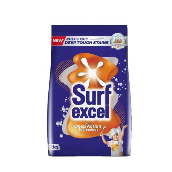 Surf Excel Washing Powder Pouch (سرف ایکسل واشنگ پاؤڈر پاؤچ)-2 kilo