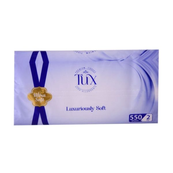 Tux Tissue Soft Pack Regular (ٹکس ٹشو سوفٹ پیک ریگولر)-550 Sheets