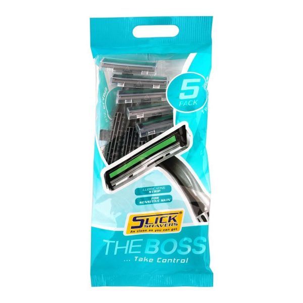 Treet The Boss Take Control Razor 5 pcs Stick Shavers (ٹریٹ دی باس ٹیک کنٹرول ریزر 5 عدد اسٹک شیورز)-1unit