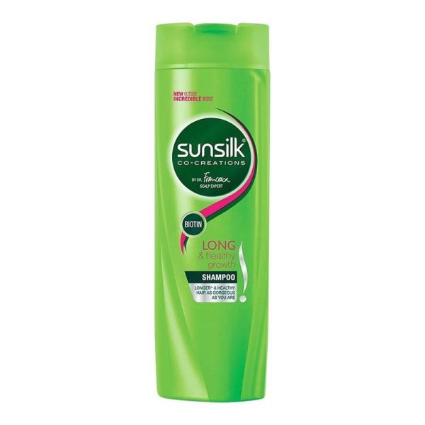 Sunsilk Long & Healthy Shampoo (سن سِلک لانگ اینڈ ہیلتھی شیمپو)-360ML